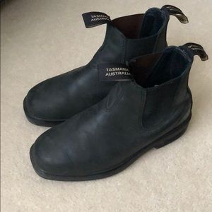 Blundstone Rustic Black Chisel Toe